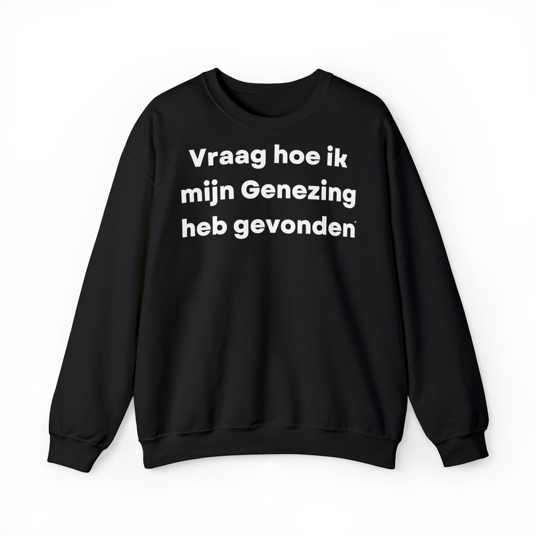 Genezing/Healing, Unisex Heavy Blend™ Crewneck Sweatshirt (NL EU)