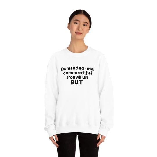 But/Purpose, Unisex Heavy Blend™ Crewneck Sweatshirt (FR CDN)