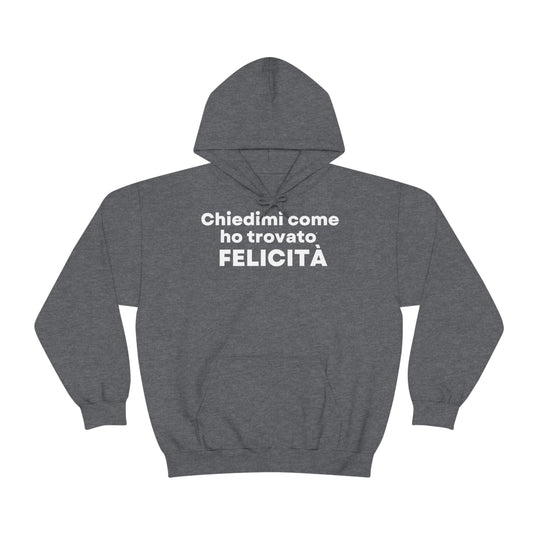 Felicita/Happiness, Unisex Heavy Blend™ Hooded Sweatshirt (IT EU)