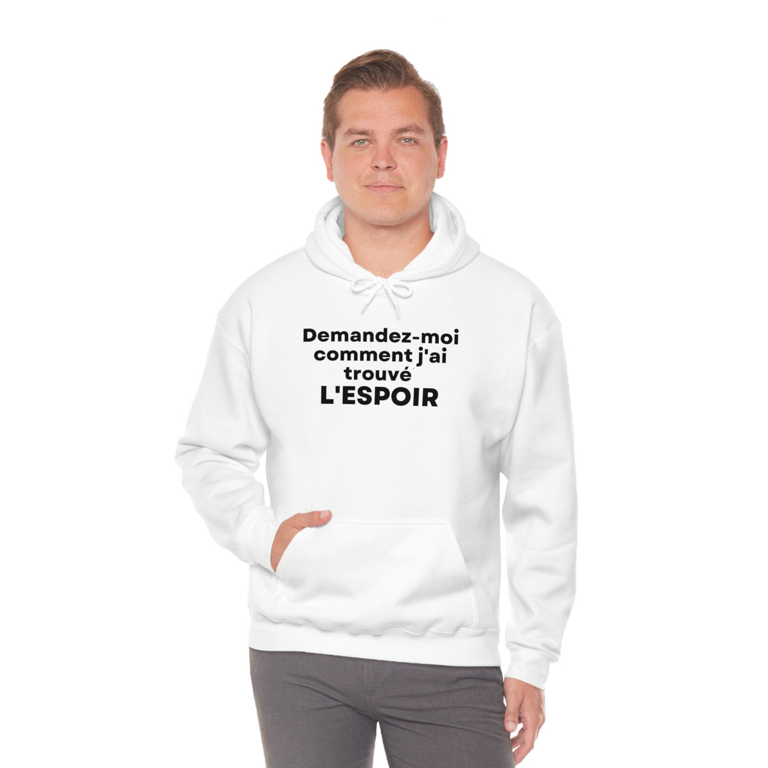 L'espoir/Hope, Unisex Heavy Blend™ Hooded Sweatshirt (FR CDN)