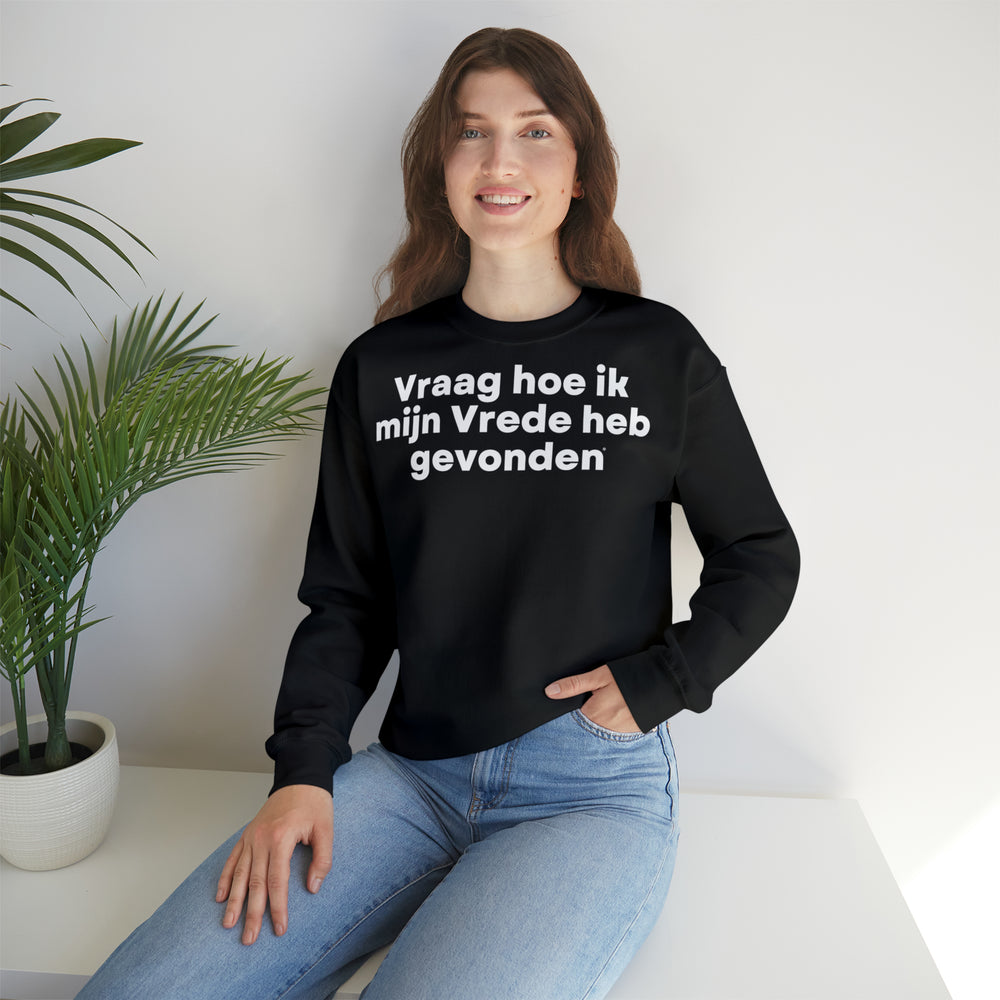 Vreede/Peace, Unisex Heavy Blend™ Crewneck Sweatshirt (NL EU)