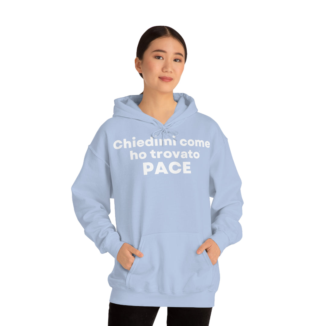 Pace/Peace, Unisex Heavy Blend™ Hooded Sweatshirt (IT EU)