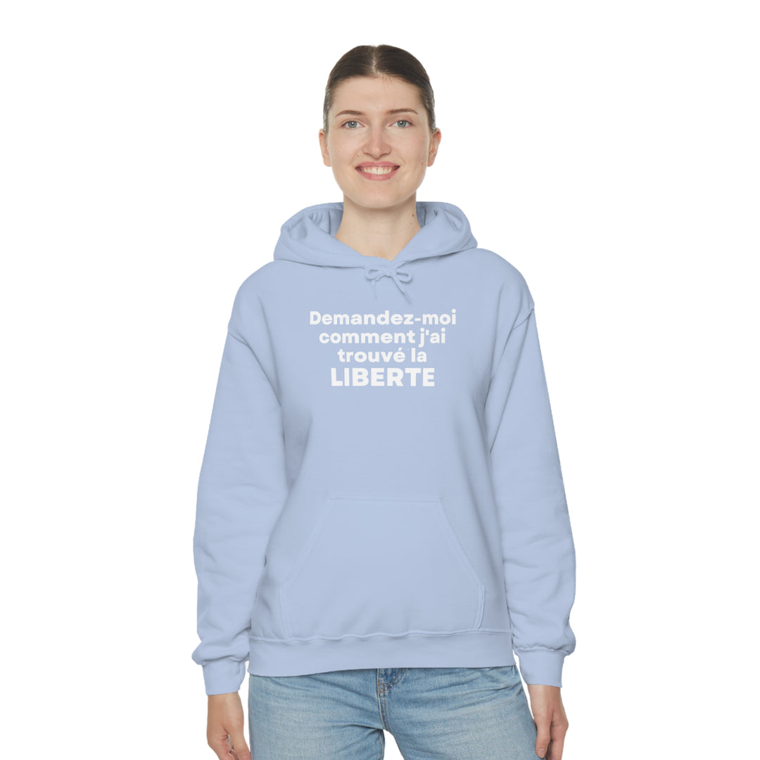 Liberte/Freedom, Unisex Heavy Blend™ Hooded Sweatshirt (FR CDN)