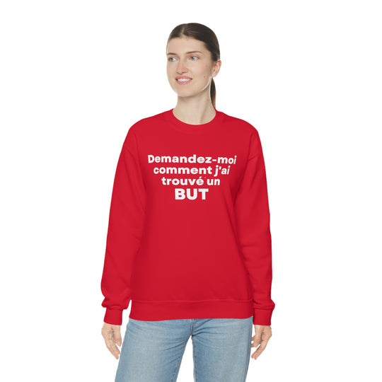 But/Purpose, Unisex Heavy Blend™ Crewneck Sweatshirt (FR CDN)