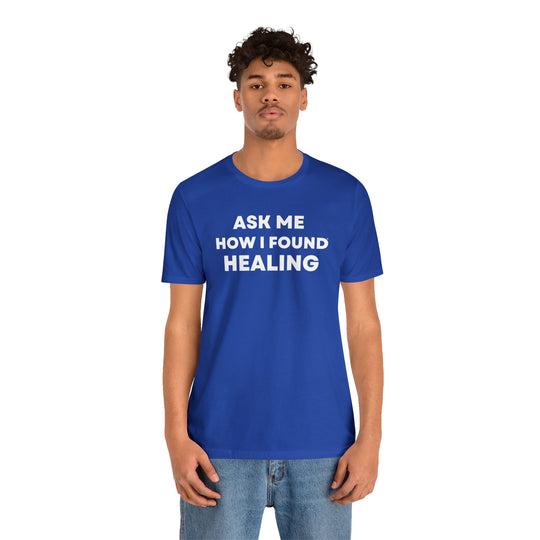 Healing, Unisex Jersey Short Sleeve Tee (ENG CDN)