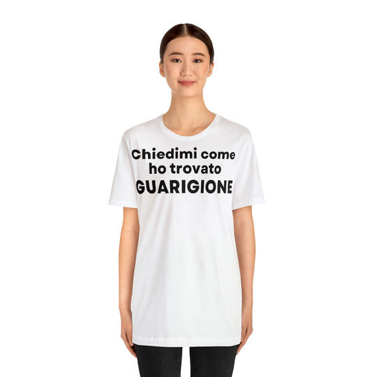 Guarigione/Healing, Unisex Jersey Short Sleeve Tee (IT EU)