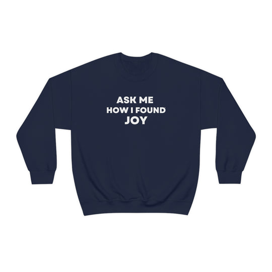 Joy, Unisex Heavy Blend™ Crewneck Sweatshirt (ENG CDN)