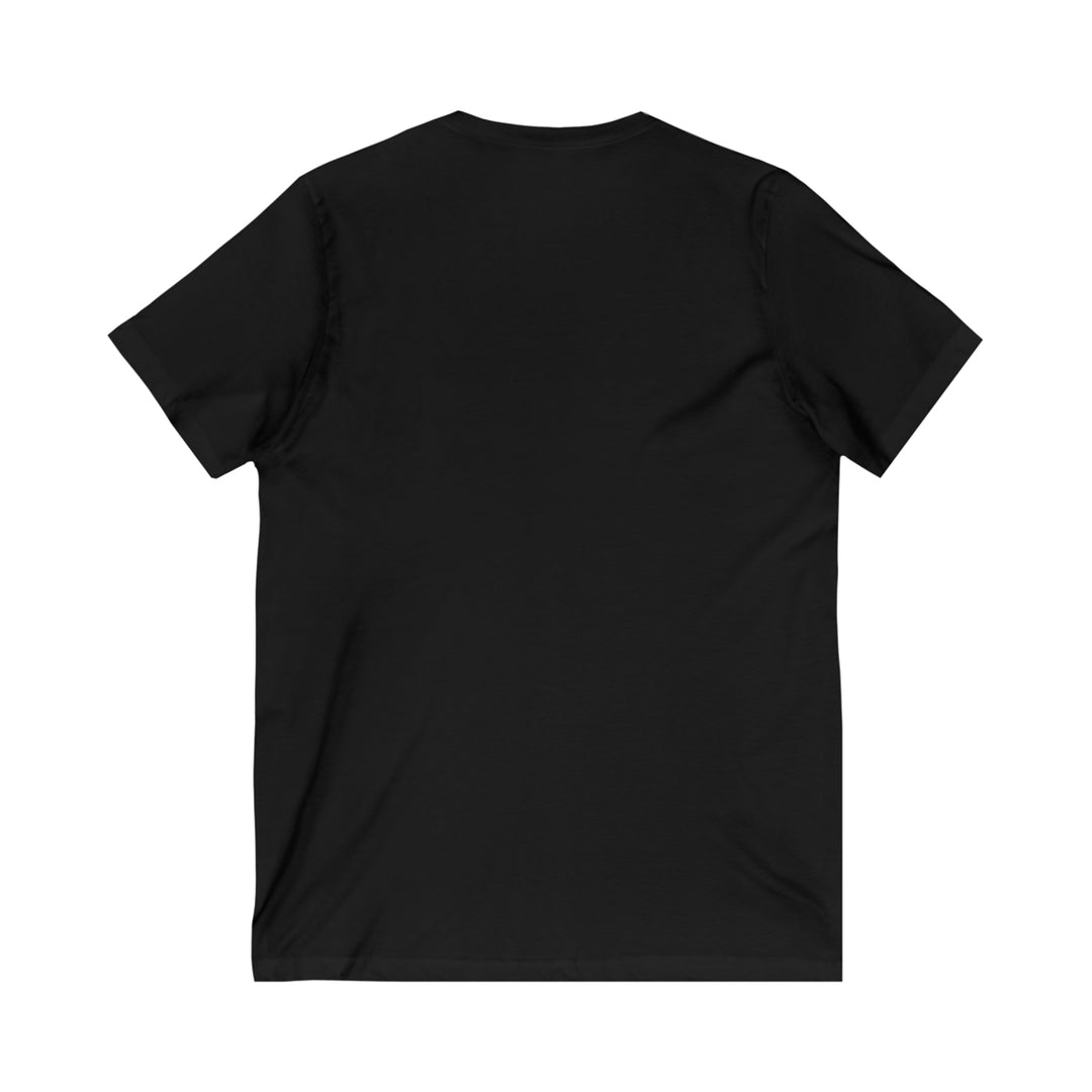 Curación/Healing, Unisex Jersey Short Sleeve V-Neck Tee (ES CDN)