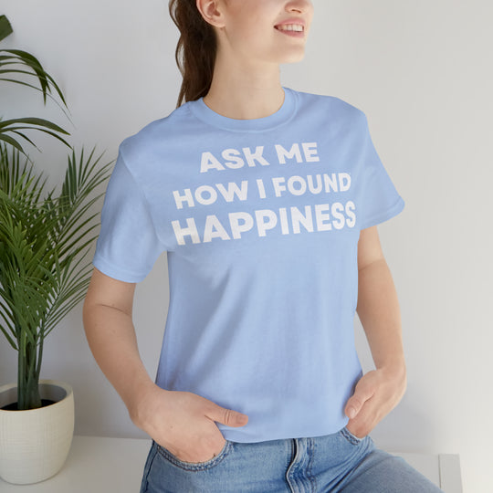 Happiness, Unisex Jersey Short Sleeve Tee (ENG UK)