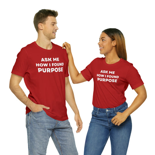 Purpose, Unisex Jersey Short Sleeve Tee (ENG CDN)