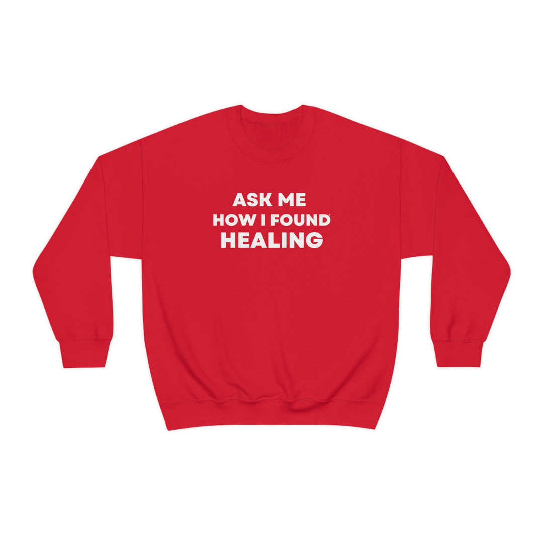 Healing, Unisex Heavy Blend™ Crewneck Sweatshirt (ENG CDN)