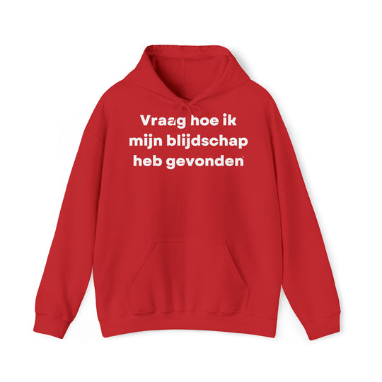 Blijdschap/Happiness, Unisex Heavy Blend™ Hooded Sweatshirt (NL EU)