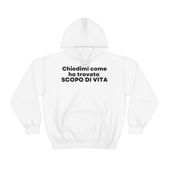 Scopo/Purpose, Unisex Heavy Blend™ Hooded Sweatshirt (IT EU)