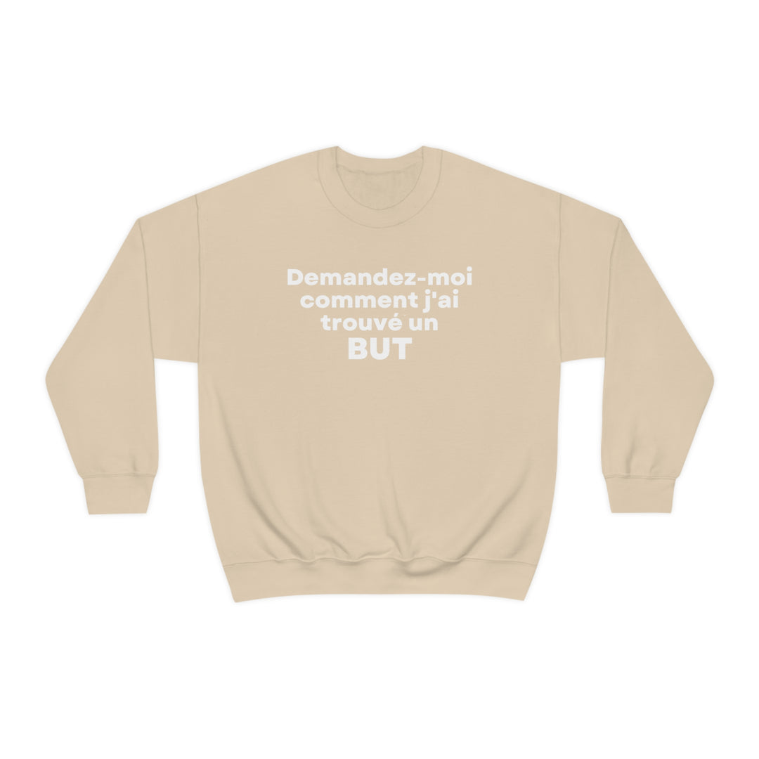 But/Purpose, Unisex Heavy Blend™ Crewneck Sweatshirt (FR CDN)