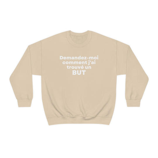 But/Purpose, Unisex Heavy Blend™ Crewneck Sweatshirt (FR CDN)