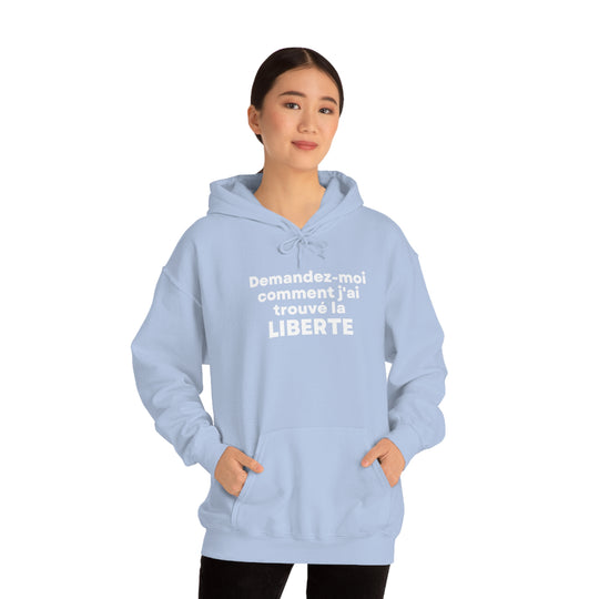 Liberte/Freedom, Unisex Heavy Blend™ Hooded Sweatshirt (FR CDN)