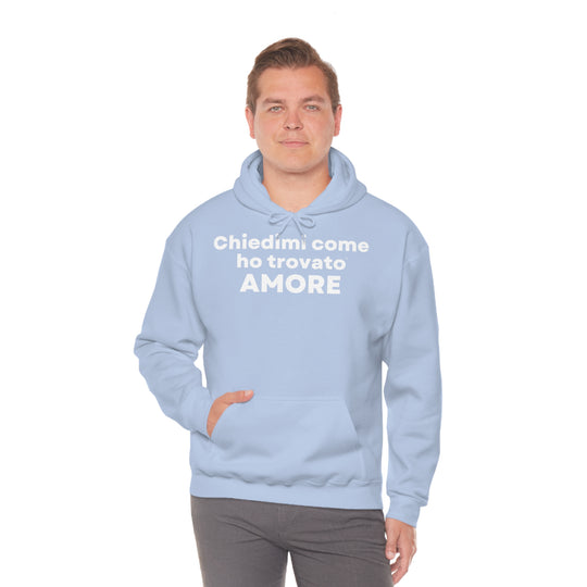 Amore/Love, Unisex Heavy Blend™ Hooded Sweatshirt ( IT EU)