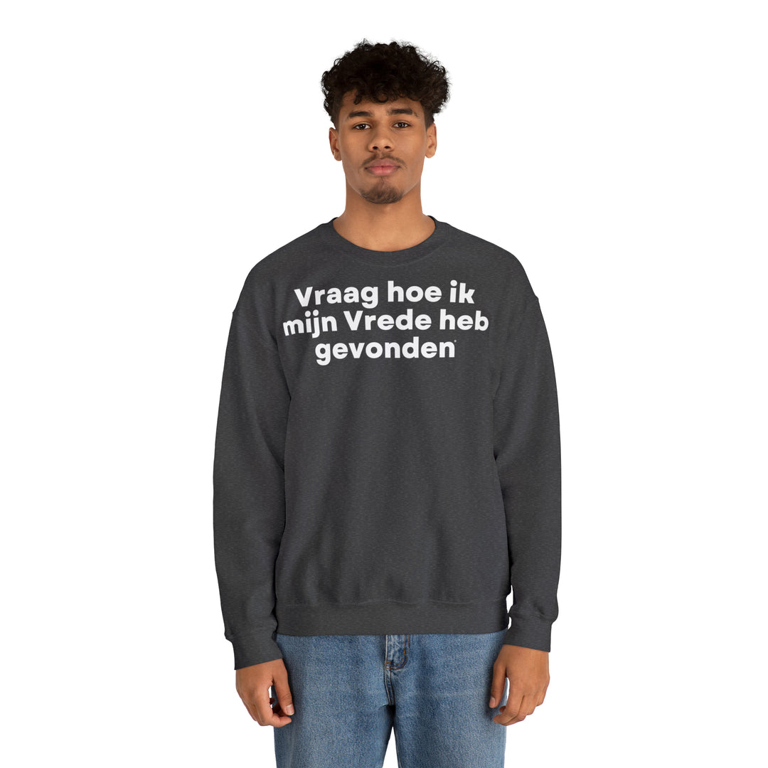 Vreede/Peace, Unisex Heavy Blend™ Crewneck Sweatshirt (NL EU)