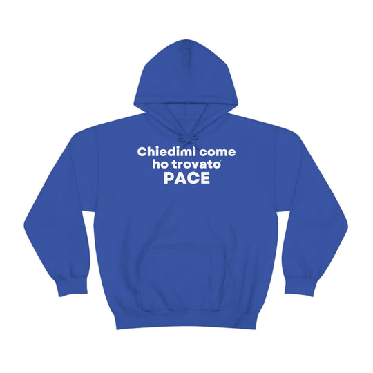 Pace/Peace, Unisex Heavy Blend™ Hooded Sweatshirt (IT EU)