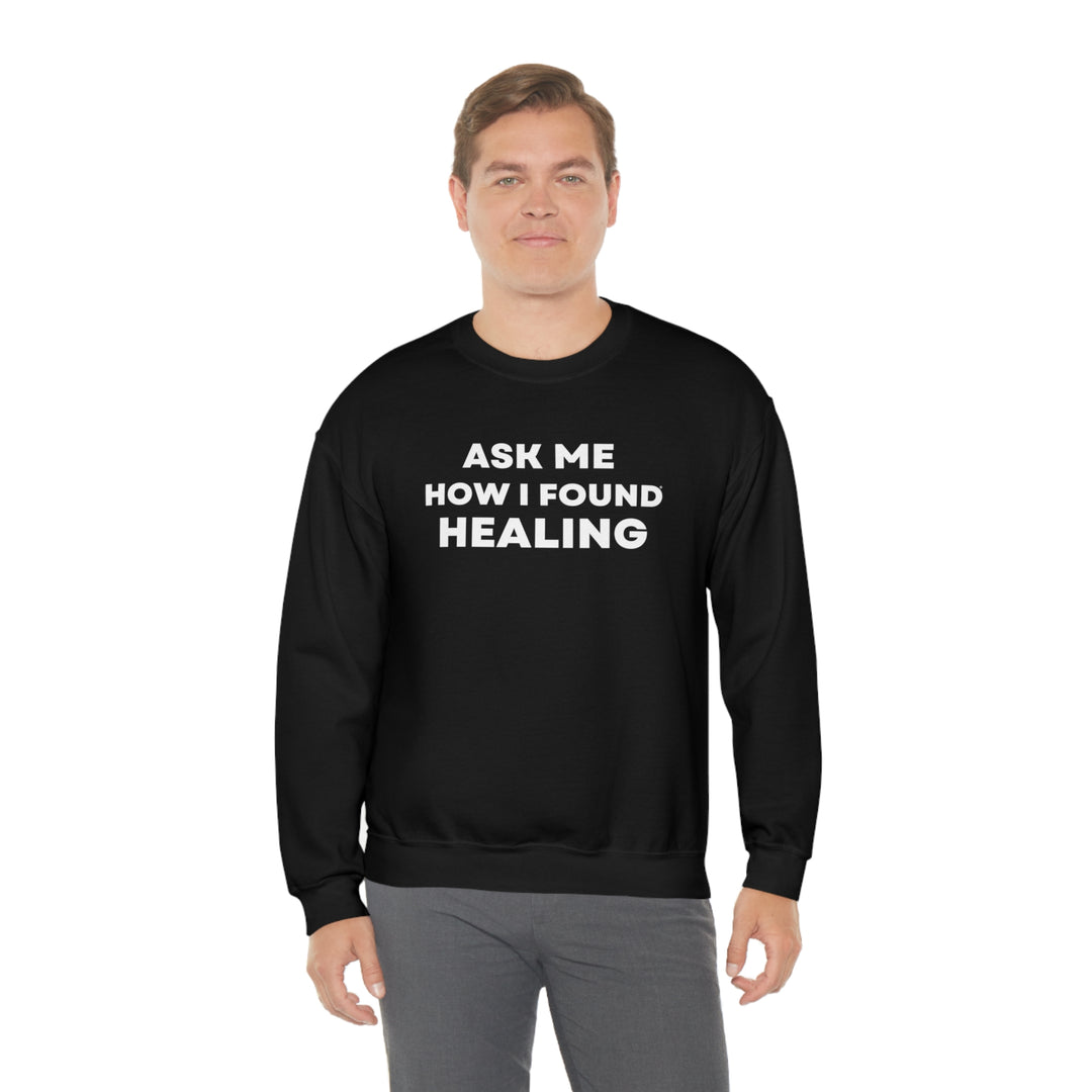 Healing, Unisex Heavy Blend™ Crewneck Sweatshirt (ENG CDN)