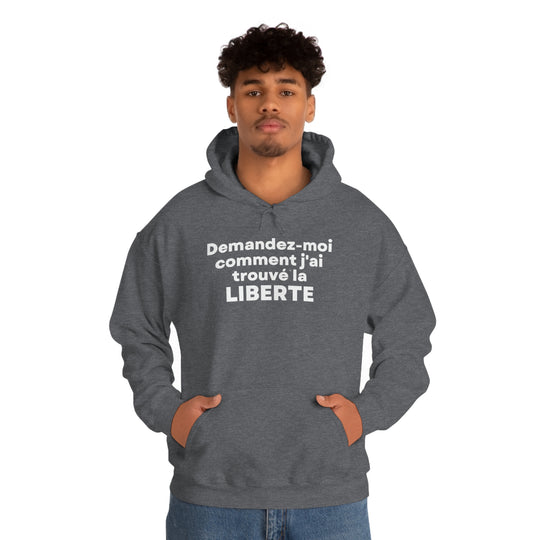 Liberte/Freedom, Unisex Heavy Blend™ Hooded Sweatshirt (FR CDN)