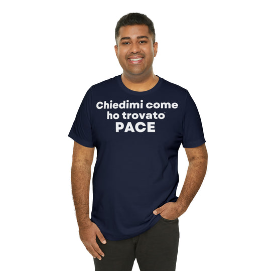 Pace/Peace, Unisex Jersey Short Sleeve Tee (IT EU)