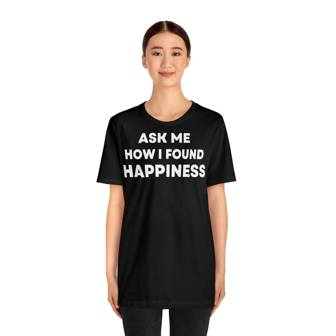 Happiness, Unisex Jersey Short Sleeve Tee (ENG UK)