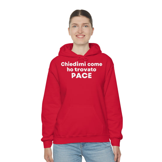 Pace/Peace, Unisex Heavy Blend™ Hooded Sweatshirt (IT EU)