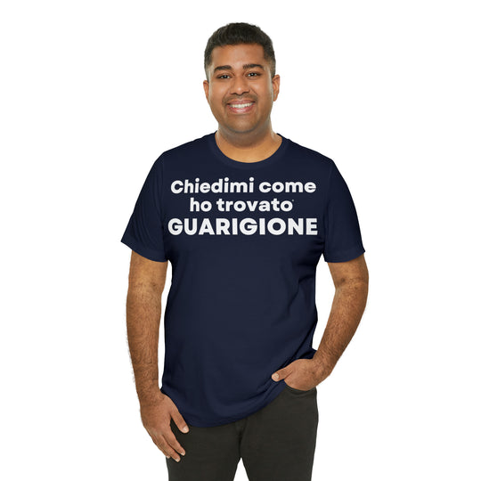 Guarigione/Healing, Unisex Jersey Short Sleeve Tee (IT EU)