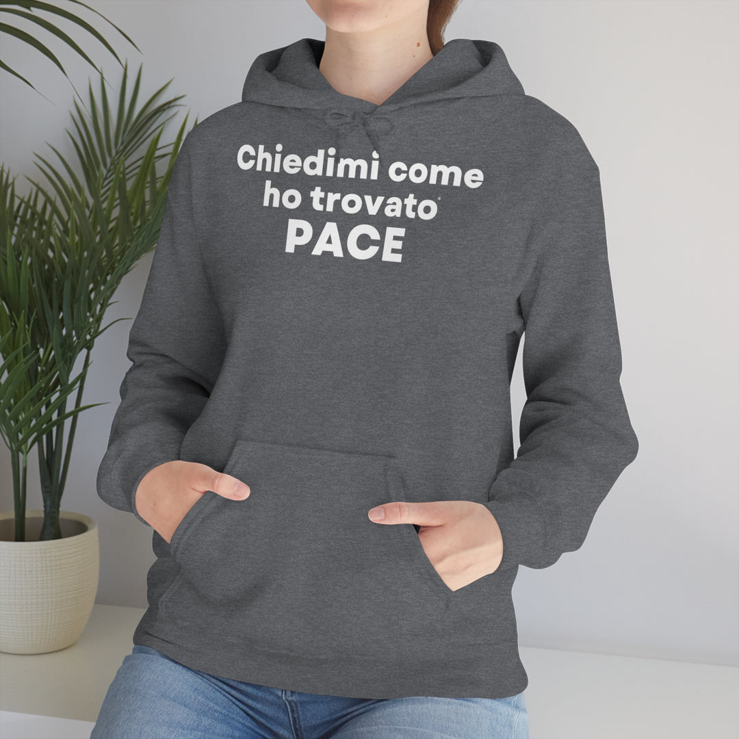 Pace/Peace, Unisex Heavy Blend™ Hooded Sweatshirt (IT EU)