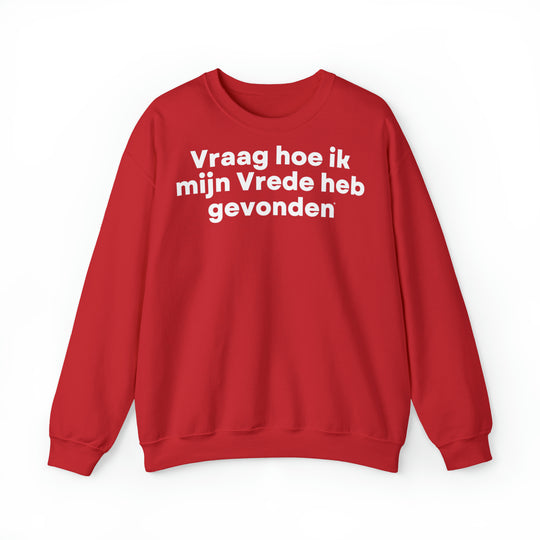 Vreede/Peace, Unisex Heavy Blend™ Crewneck Sweatshirt (NL EU)