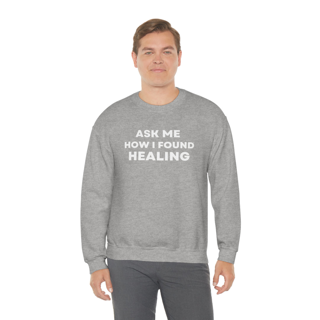 Healing, Unisex Heavy Blend™ Crewneck Sweatshirt (ENG CDN)