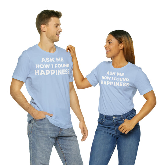 Happiness, Unisex Jersey Short Sleeve Tee (ENG UK)