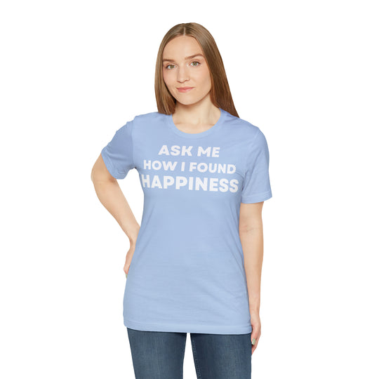 Happiness, Unisex Jersey Short Sleeve Tee (ENG UK)