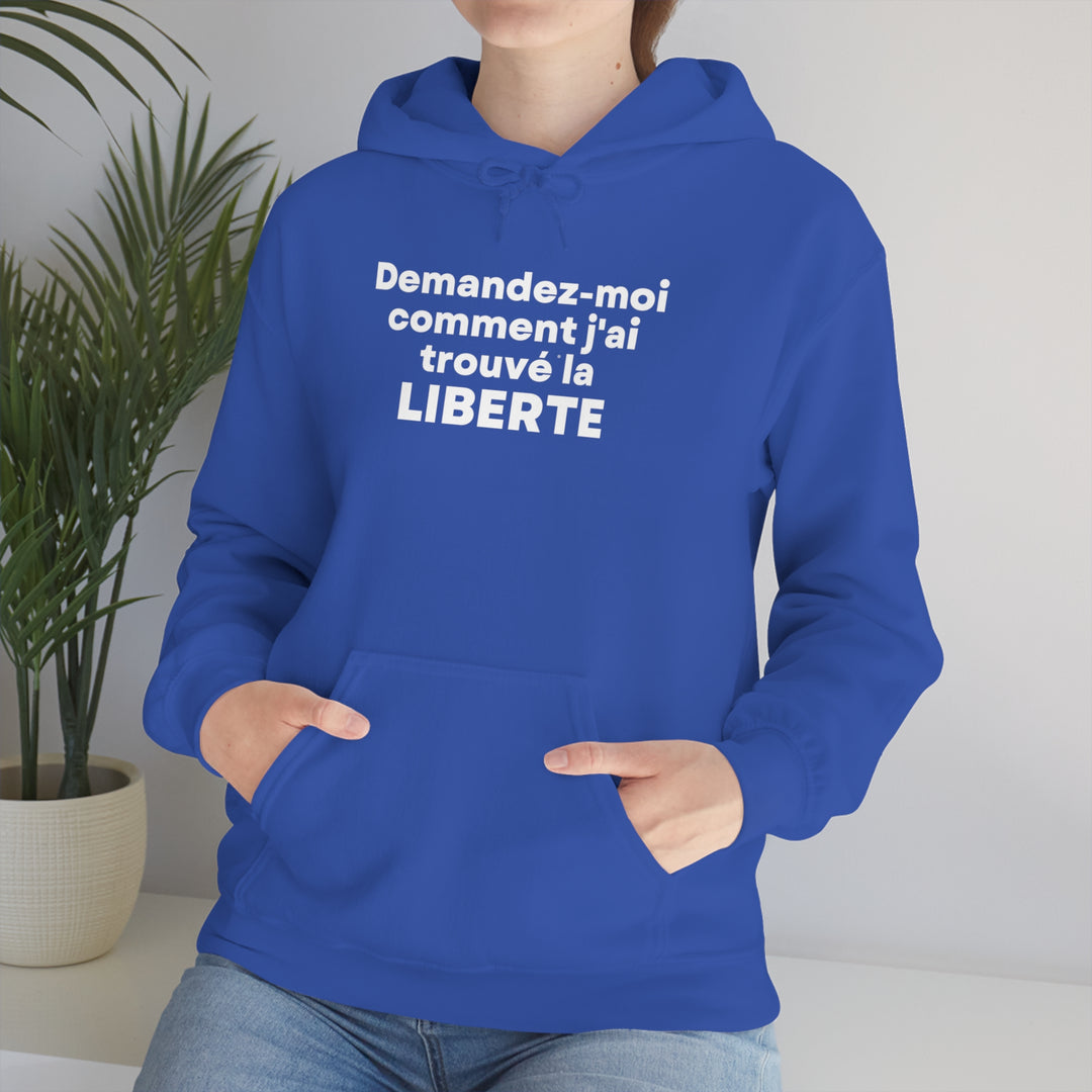 Liberte/Freedom, Unisex Heavy Blend™ Hooded Sweatshirt (FR CDN)