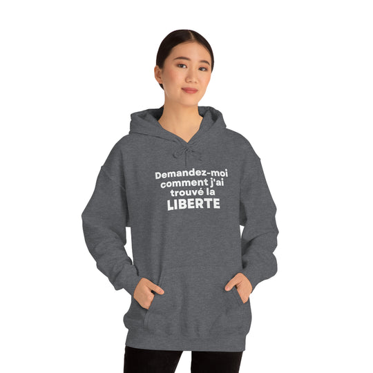 Liberte/Freedom, Unisex Heavy Blend™ Hooded Sweatshirt (FR CDN)