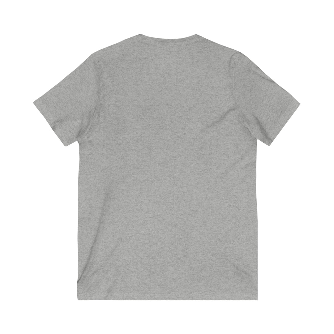 Curación/Healing, Unisex Jersey Short Sleeve V-Neck Tee (ES CDN)