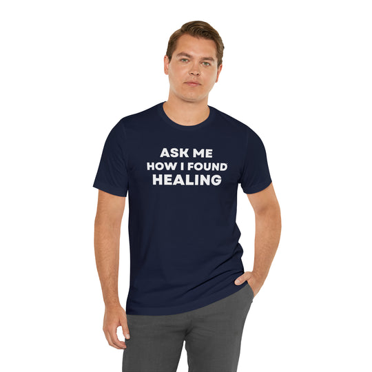 Healing, Unisex Jersey Short Sleeve Tee (ENG CDN)