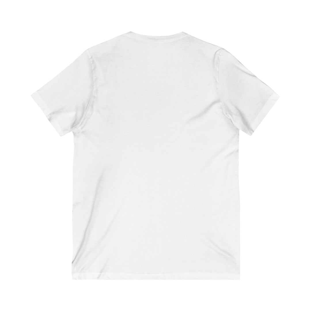 Scopo/Purpose, Unisex Jersey Short Sleeve V-Neck Tee (IT EU)