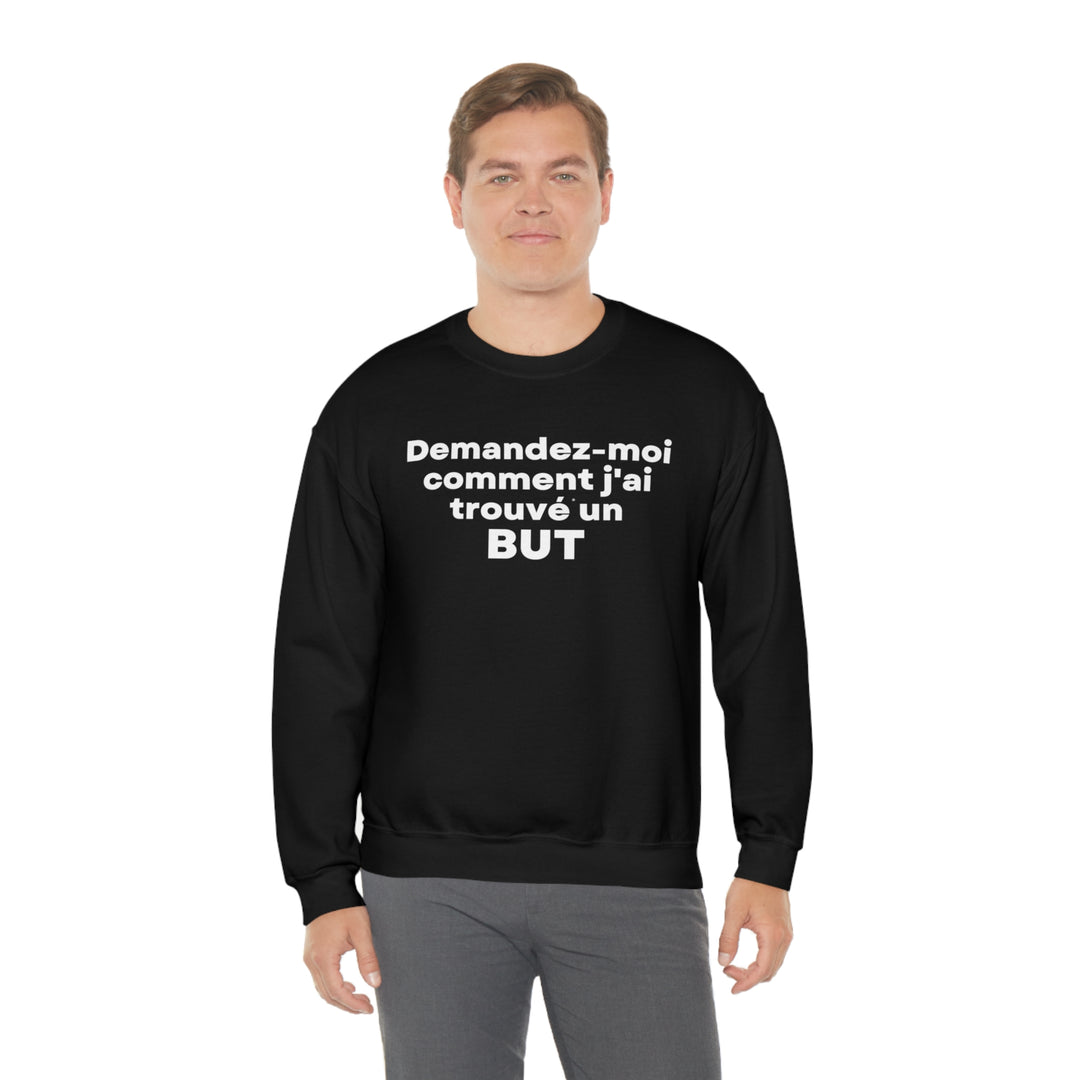 But/Purpose, Unisex Heavy Blend™ Crewneck Sweatshirt (FR CDN)