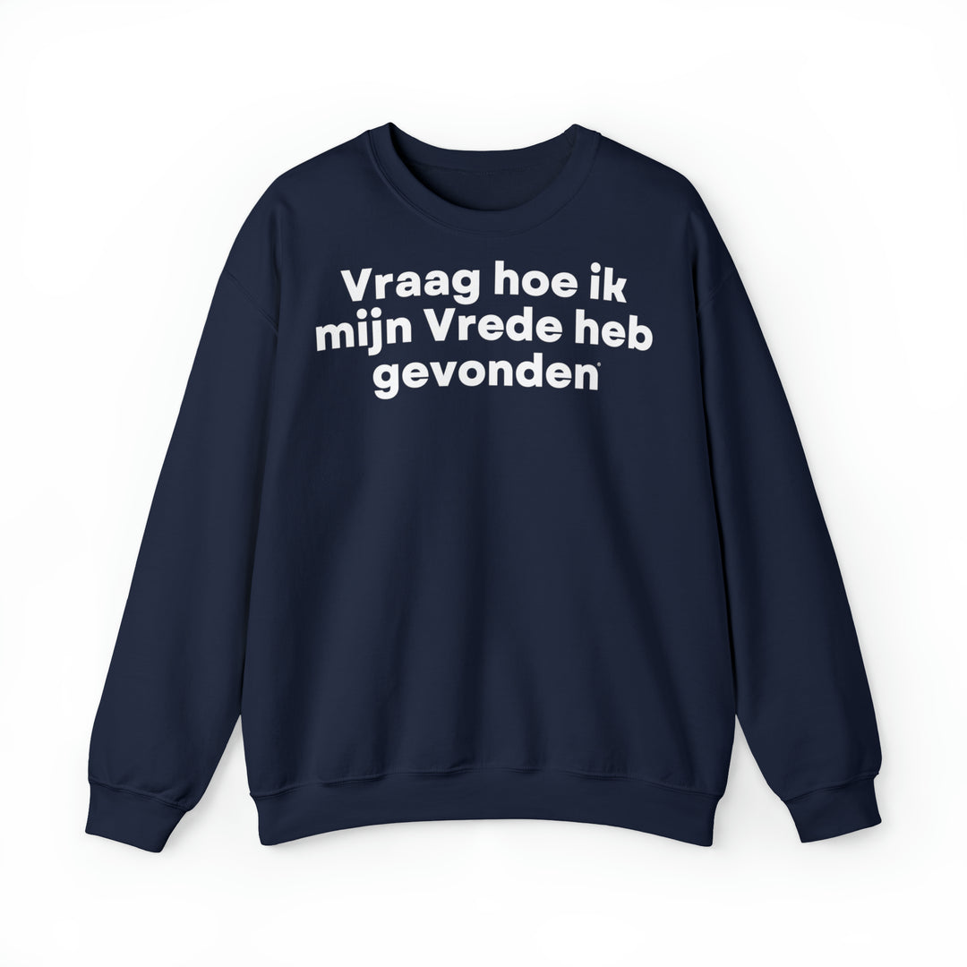 Vreede/Peace, Unisex Heavy Blend™ Crewneck Sweatshirt (NL EU)