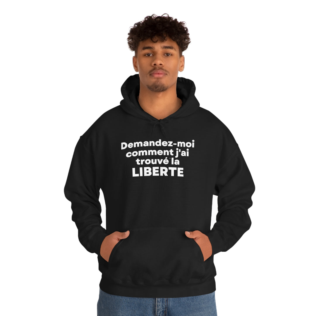 Liberte/Freedom, Unisex Heavy Blend™ Hooded Sweatshirt (FR CDN)