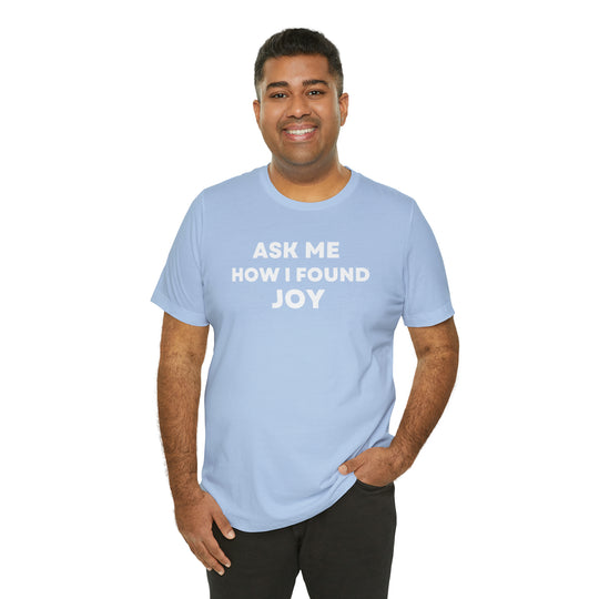 Joy, Unisex Jersey Short Sleeve Tee (ENG CDN)