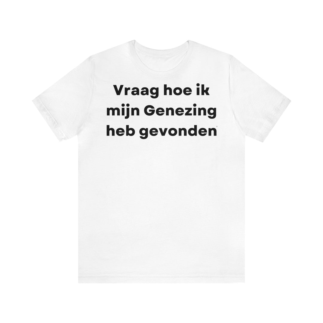 Genezing/Healing, Unisex Jersey Short Sleeve Tee (NL EU)