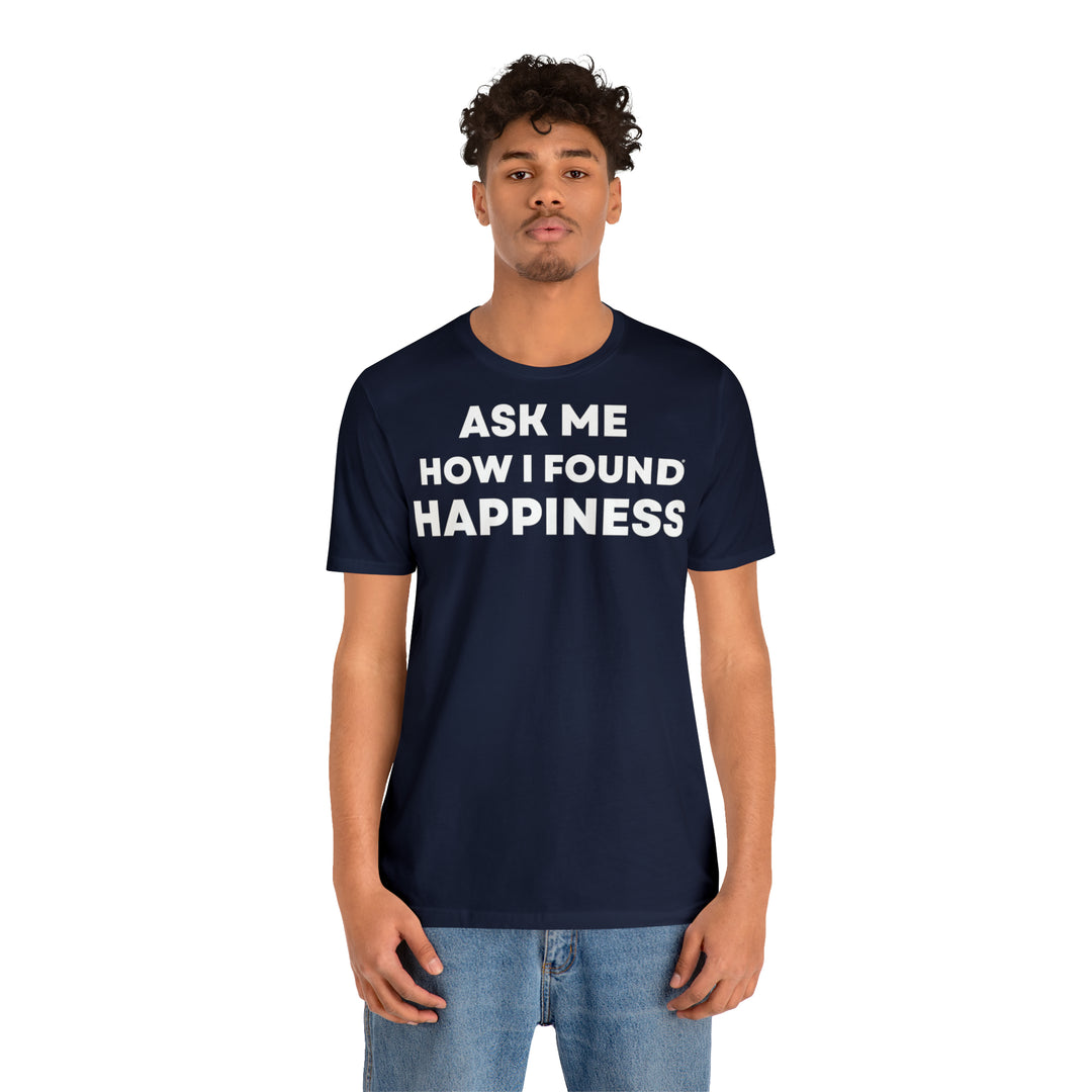 Happiness, Unisex Jersey Short Sleeve Tee (ENG UK)