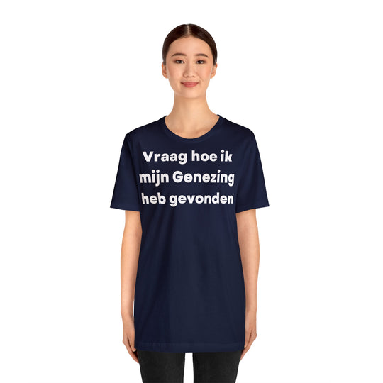 Genezing/Healing, Unisex Jersey Short Sleeve Tee (NL EU)