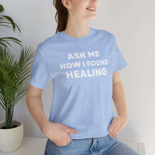 Healing, Unisex Jersey Short Sleeve Tee (ENG CDN)