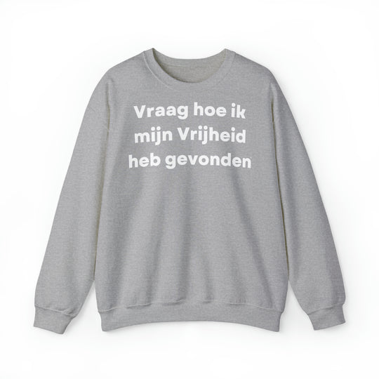 Vrijheid/Freedom, Unisex Heavy Blend™ Crewneck Sweatshirt (NL EU)