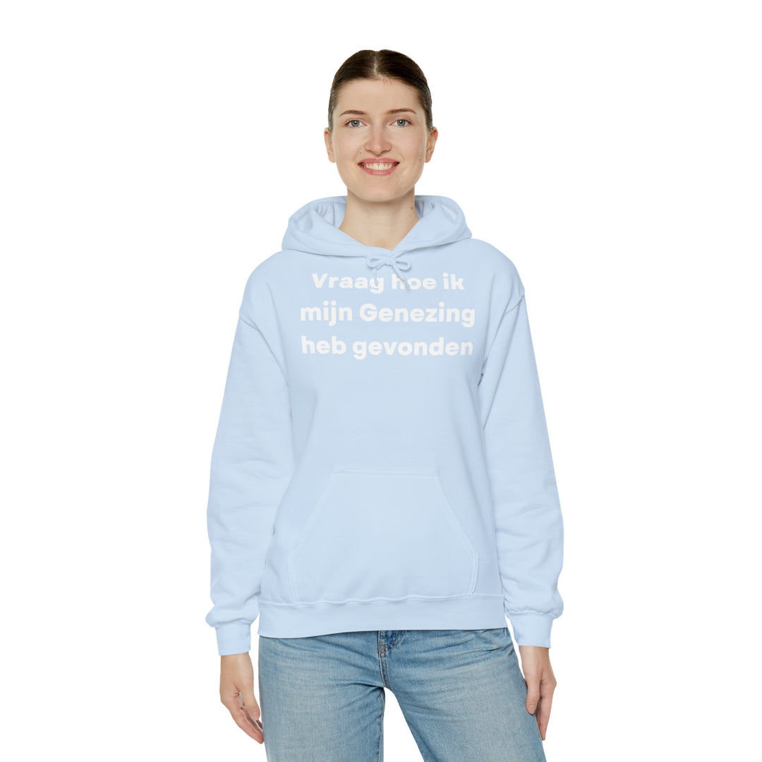 Genezing/Healing, Unisex Heavy Blend™ Hooded Sweatshirt (NL EU)