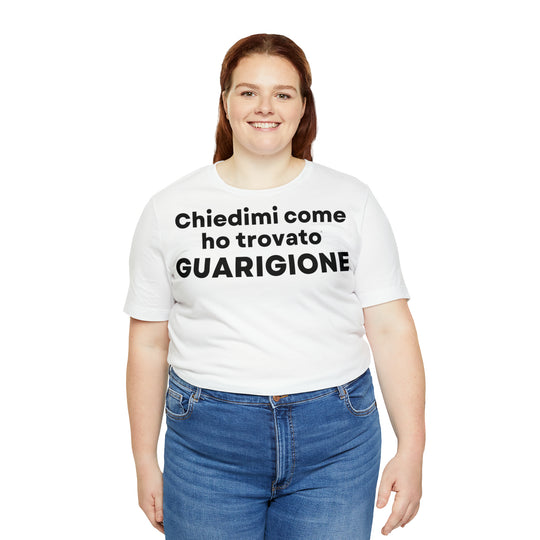 Guarigione/Healing, Unisex Jersey Short Sleeve Tee (IT EU)